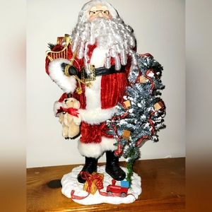 Santa Clause tall figurine